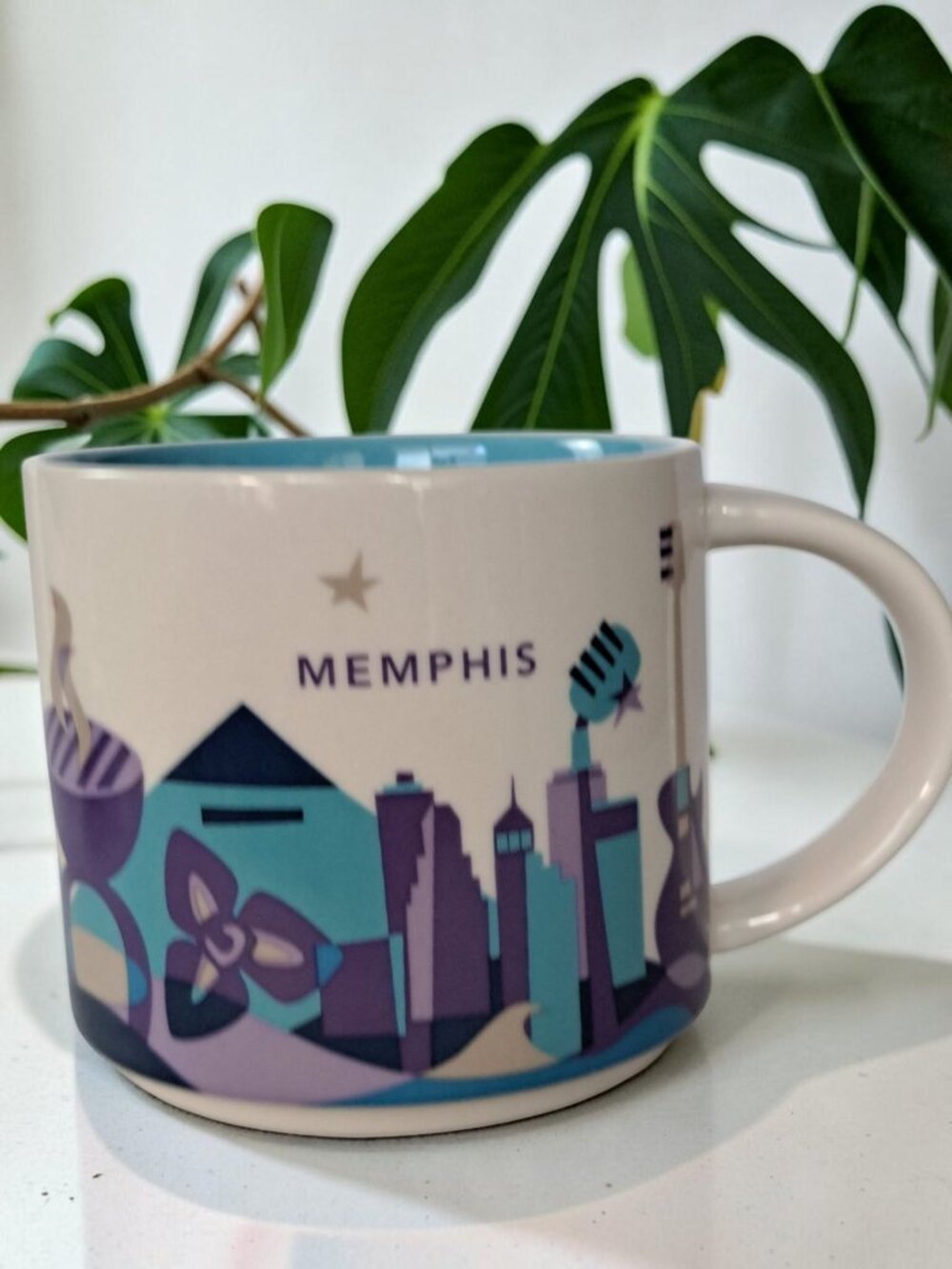 Starbucks Memphis TN "You Are Here" Series Mug 14 oz 2014 Retired YAH
